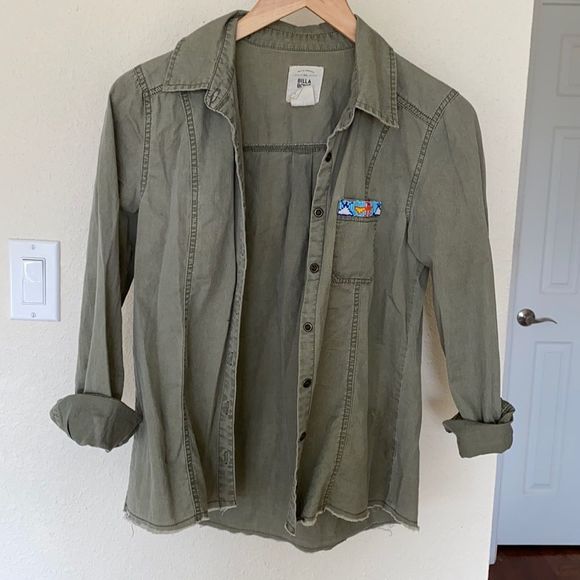 Billabong Jackets & Blazers - Billabong Beaded Detail Jacket